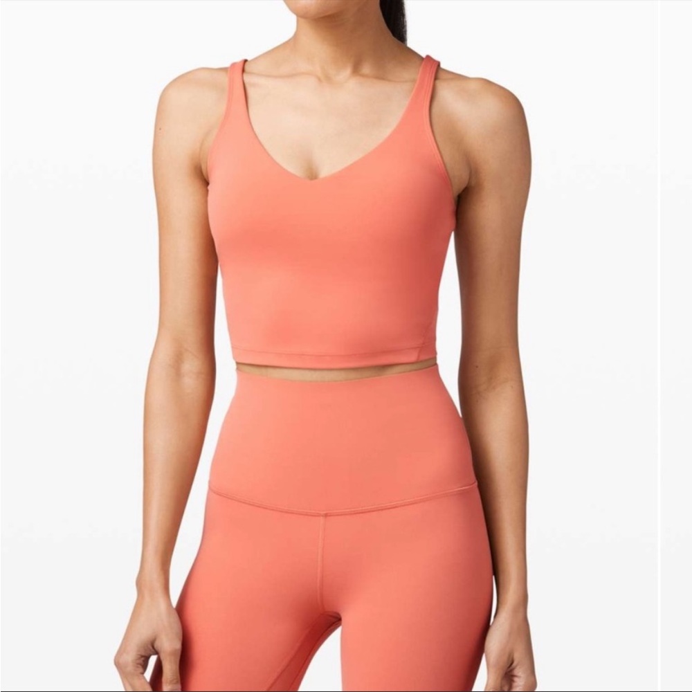 Lululemon Align Tank 12 Rustic Coral EUC